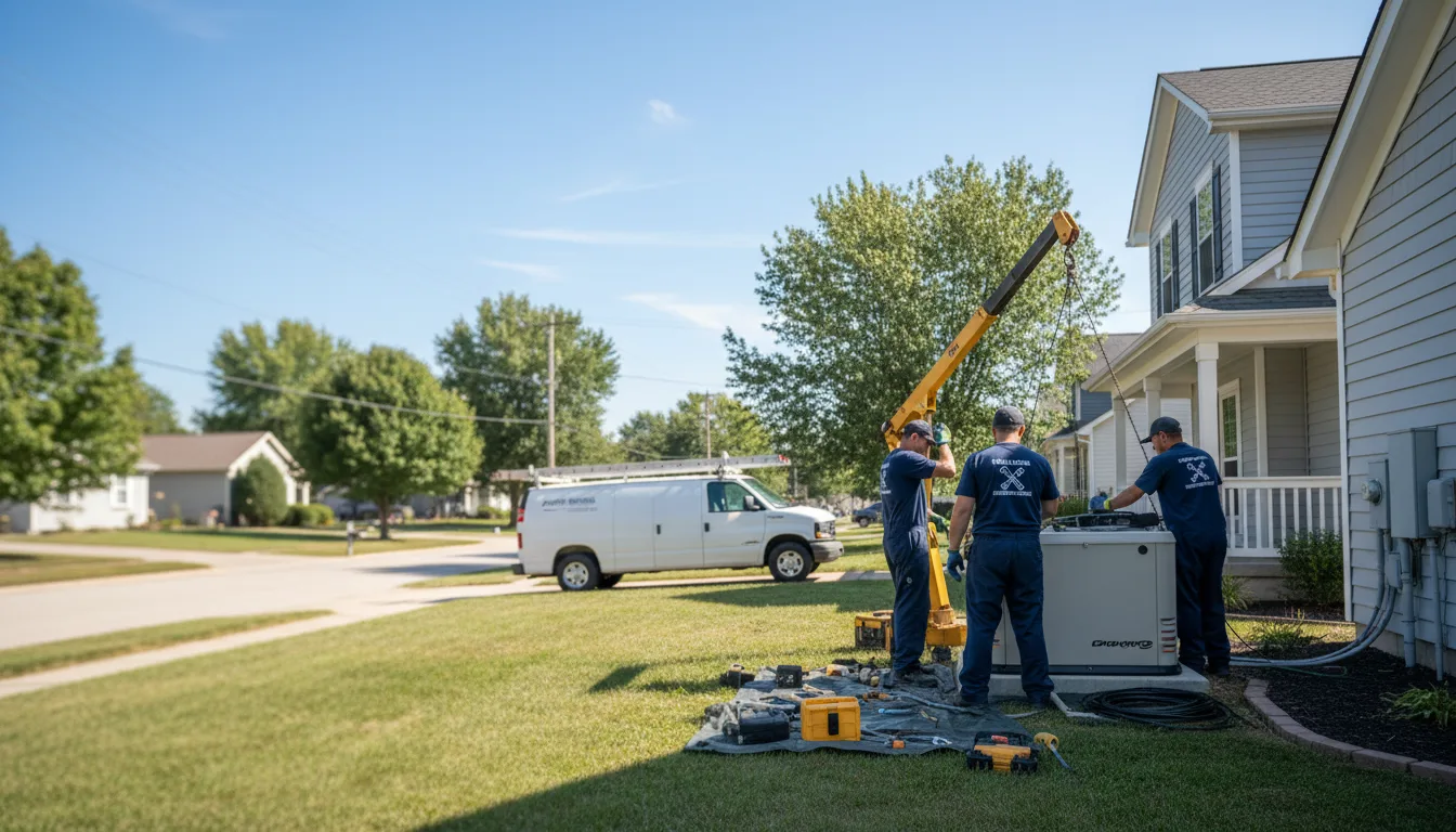 Generator Installation in West, TX near me